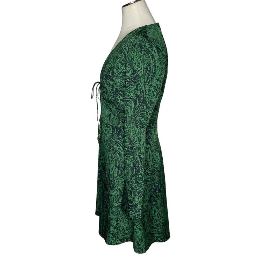 Who What Wear Collection Juliet Tie-Front Dress sz Large - Picture 5 of 10